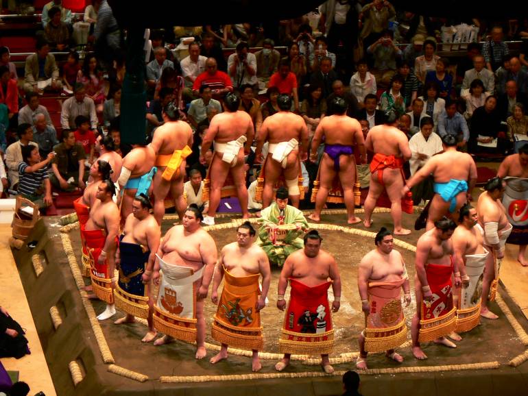 sumo in tokyo