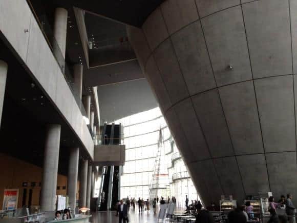 The Atrium of the National Art Center, Tokyo