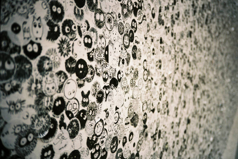 Ghibli Museum wall