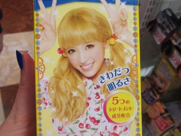 Becoming Blonde Japanese Hair Dye Tokyo Cheapo