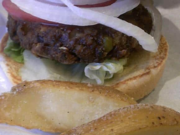 veggie burger