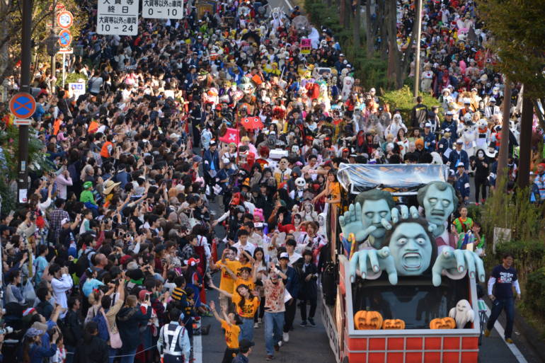 kawasaki halloween parade