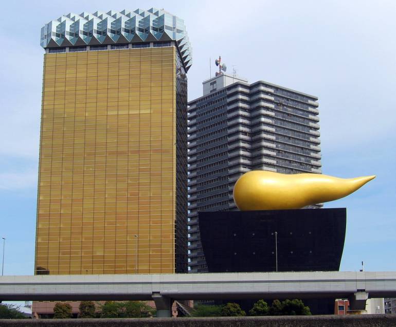 Golden turd of Asahi things to do in asakusa