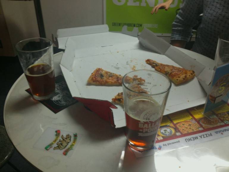 This is what happens when you forget to take photos - things get messy