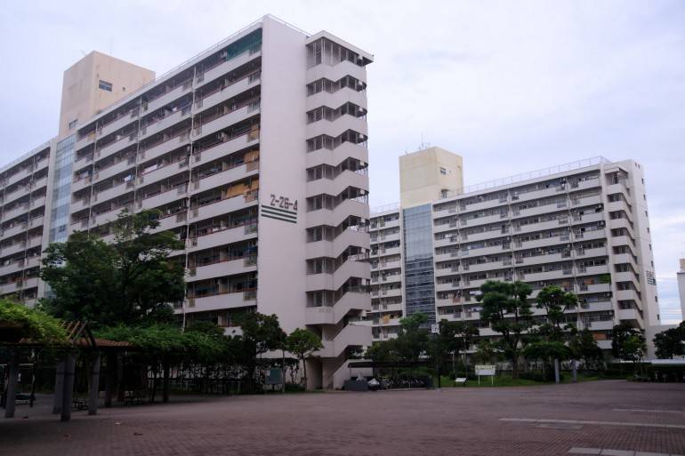 Takashimadaira is a district in Itabashi Ward famous for it's huge public housing projects. By rapidliner used under CC.