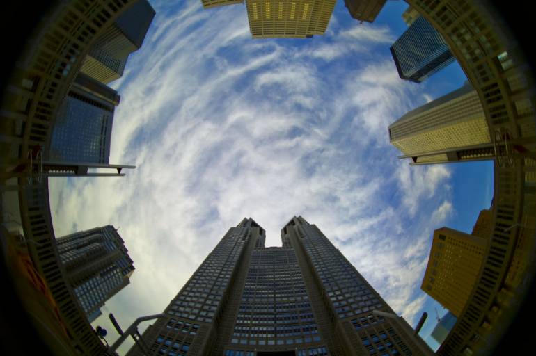 The mothership. No perks here, but a nice view and lots of politicians. By Evgueni Tchijevski under CC V2.