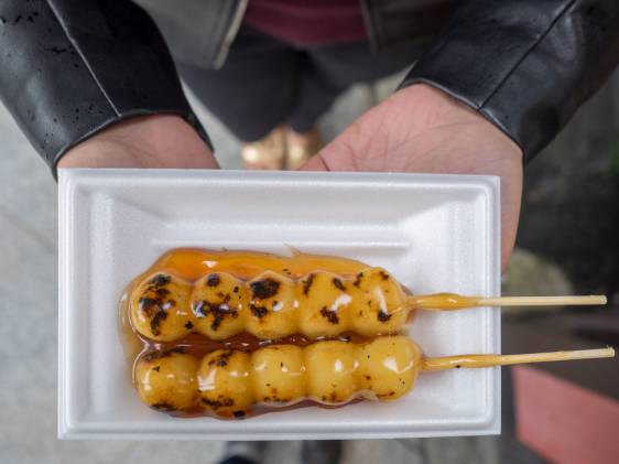 Japanese food dango