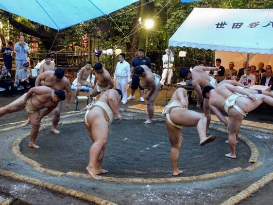 Setagaya Hachimangu Autumn Festival Sumo