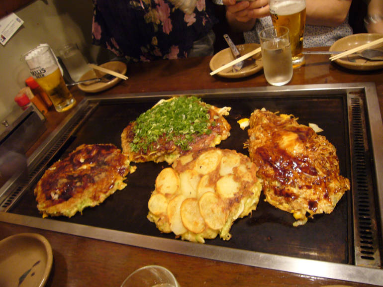 okonomiyaki restaurants in tokyo