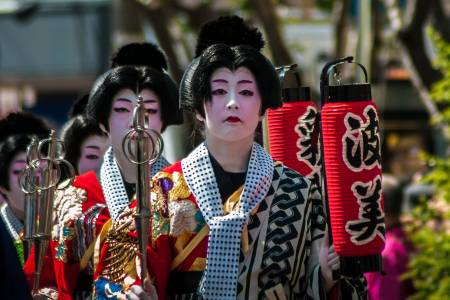 Oiran Dochu Procession in Asakusa | Tokyo Cheapo