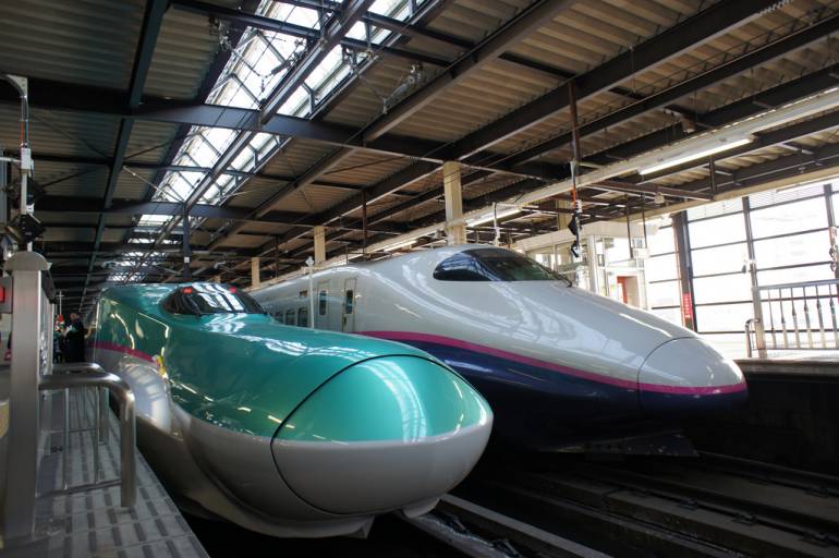 shinkansen ride