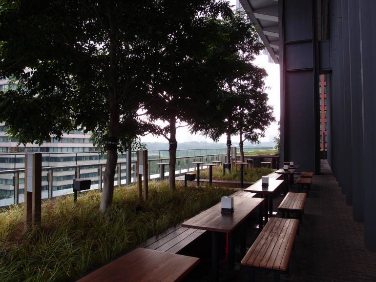 Marunouchi House has one of our favourite terraces in town.