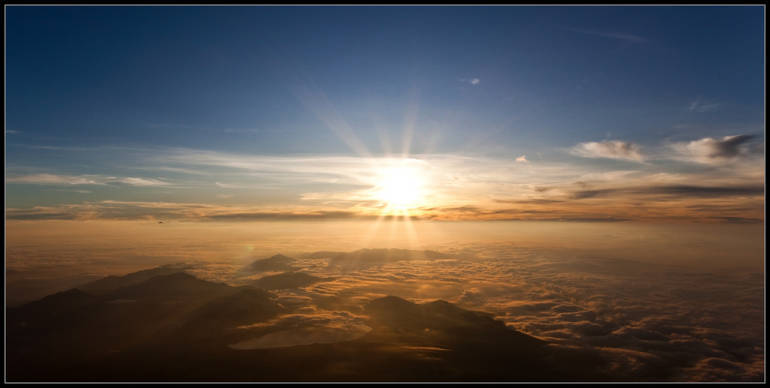 climbing fuji