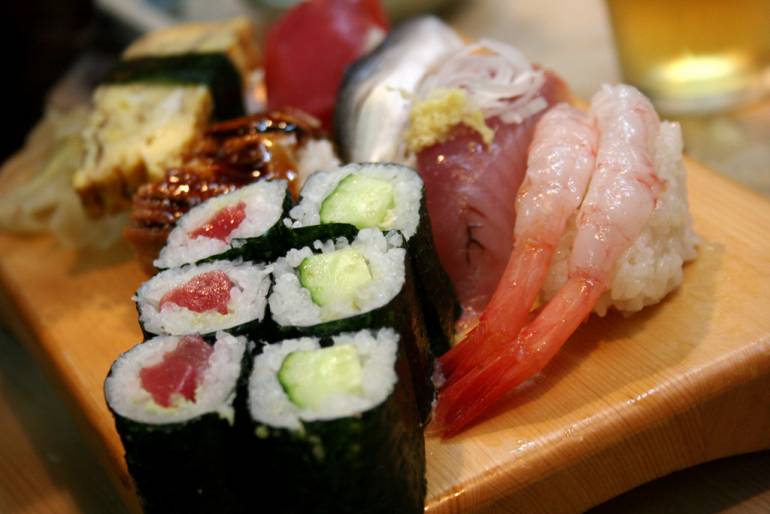 Tokyo is the sushi capital of the world.