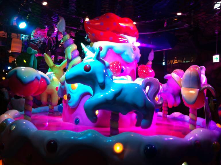 Harajuku Kawaii monster cafe sweets-go-round