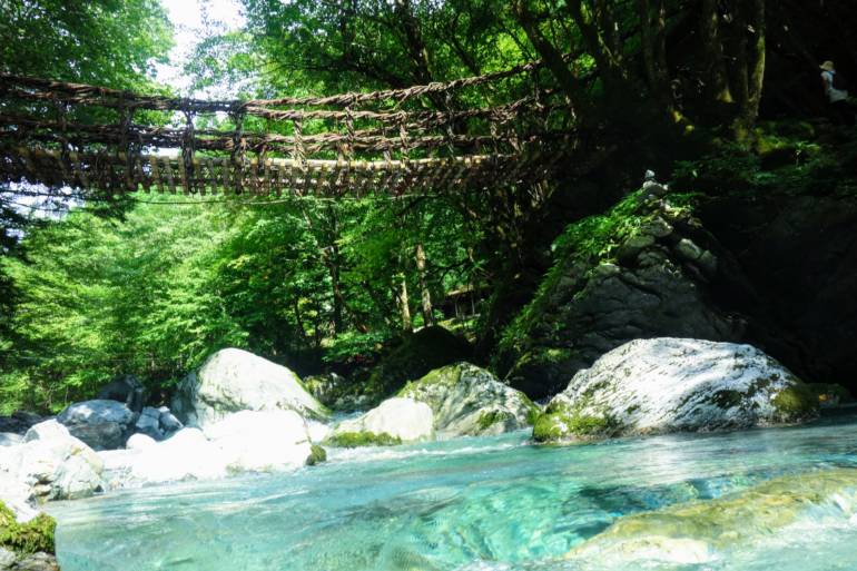 Iya Valley Vine Bridge Water