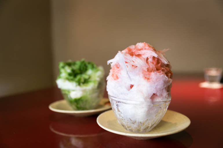 tokyo summer kakigori shaved ice