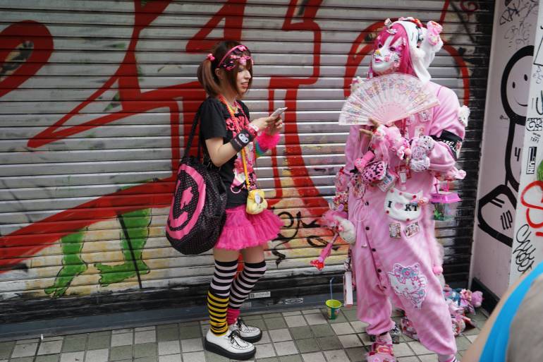 Characters Harajuku