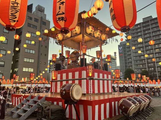 Tsukiji bon dance 2025