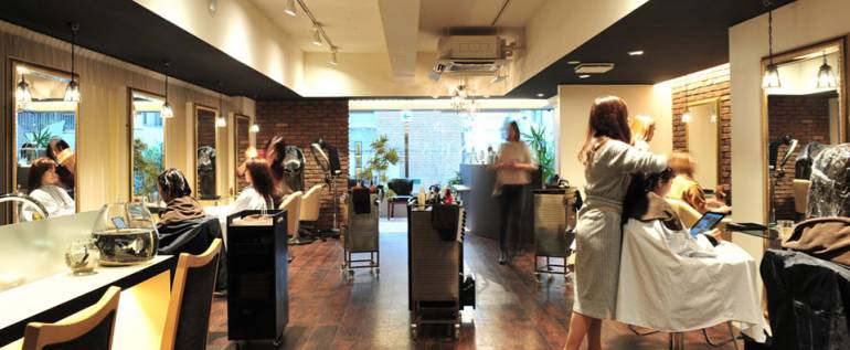 hair dyed in Tokyo