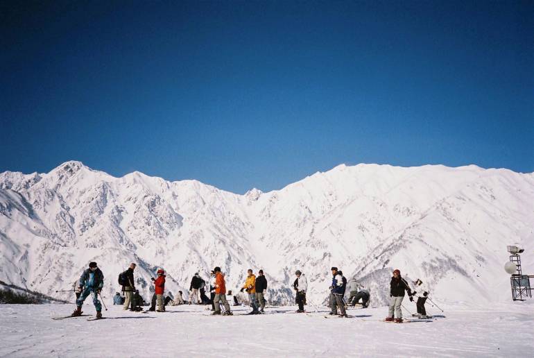 skiing in hakuba