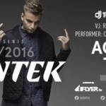 Ageha New Year Countdown flyer