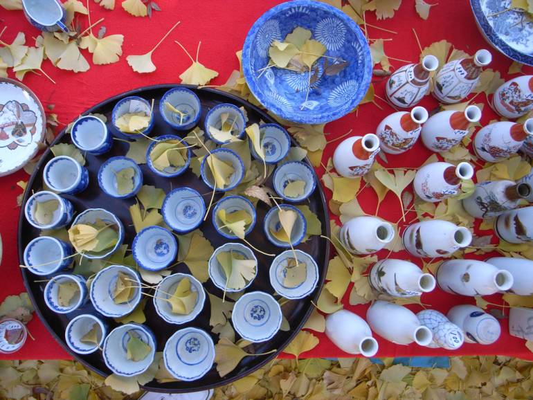tokyo flea market ceramics