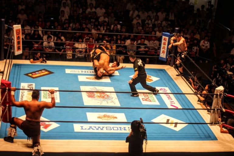 new japan pro wrestling video game