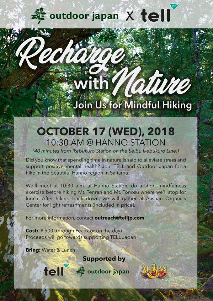 recharge with hiking