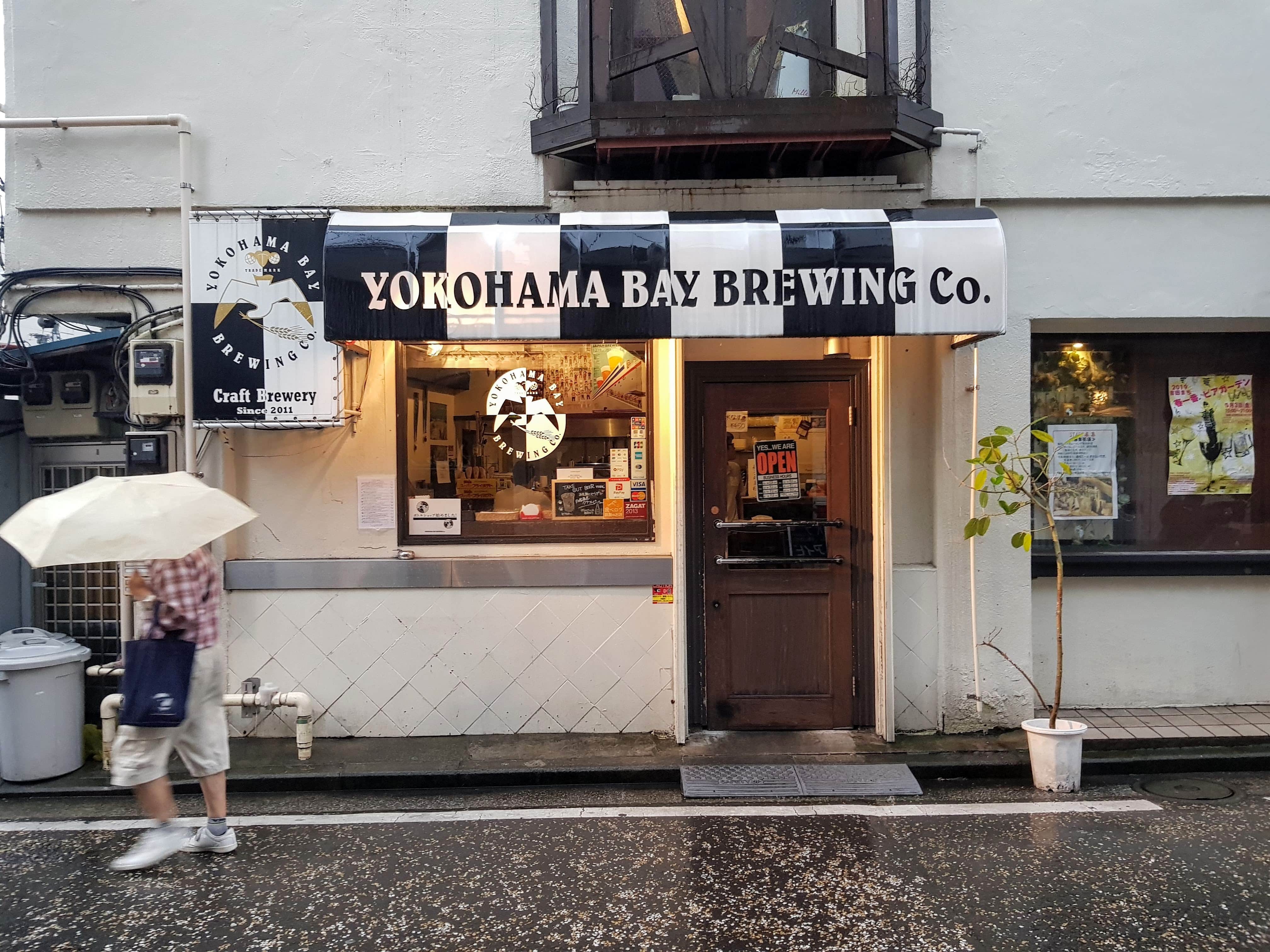 Exterior of Yokohama Bay Brewing Kannai