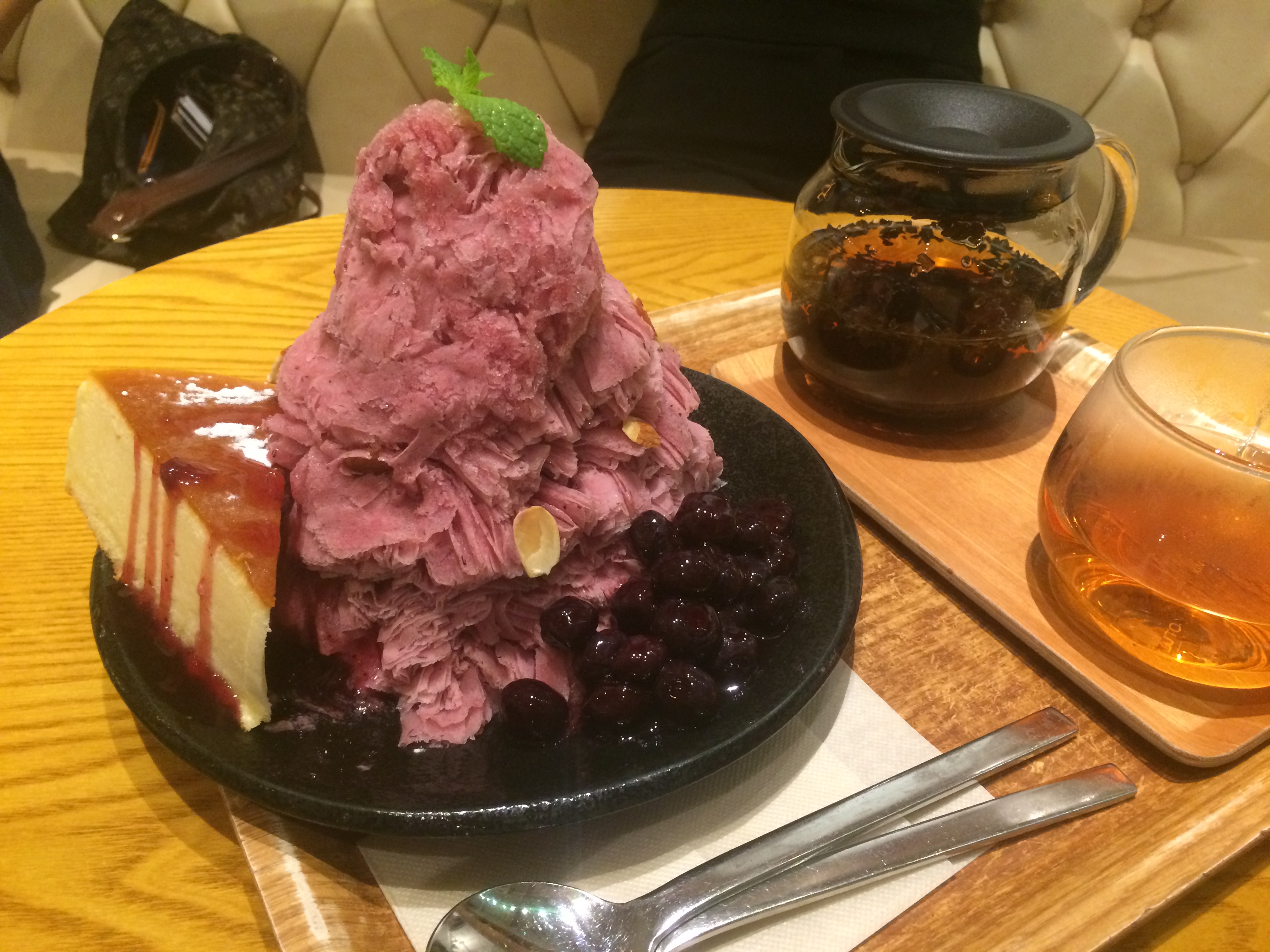 Blueberry Bingsu