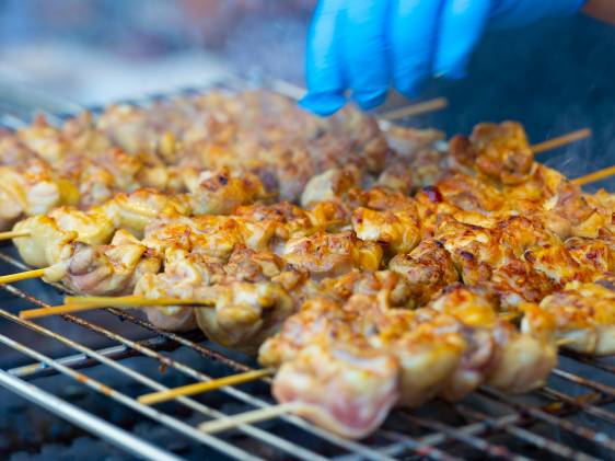 grilled chicken yakitori tokyo