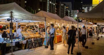 tokyo night market