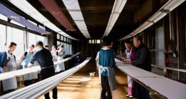 fabric dyeing in Tokyo by Voyagin