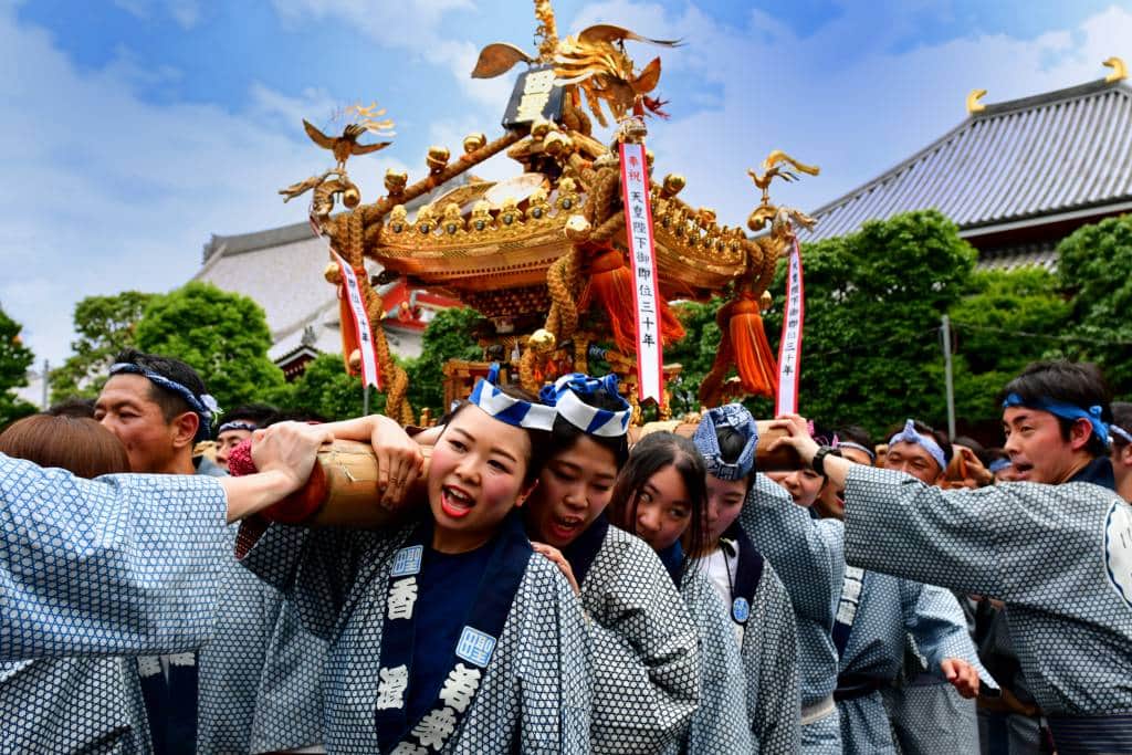 Sanja Festival of Asakusa Shrine/Sensoji Temple, Tokyo