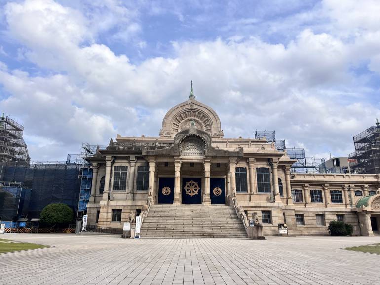 Tsukiji Honganji Temple has been here for over 300 years. photo from june 2026