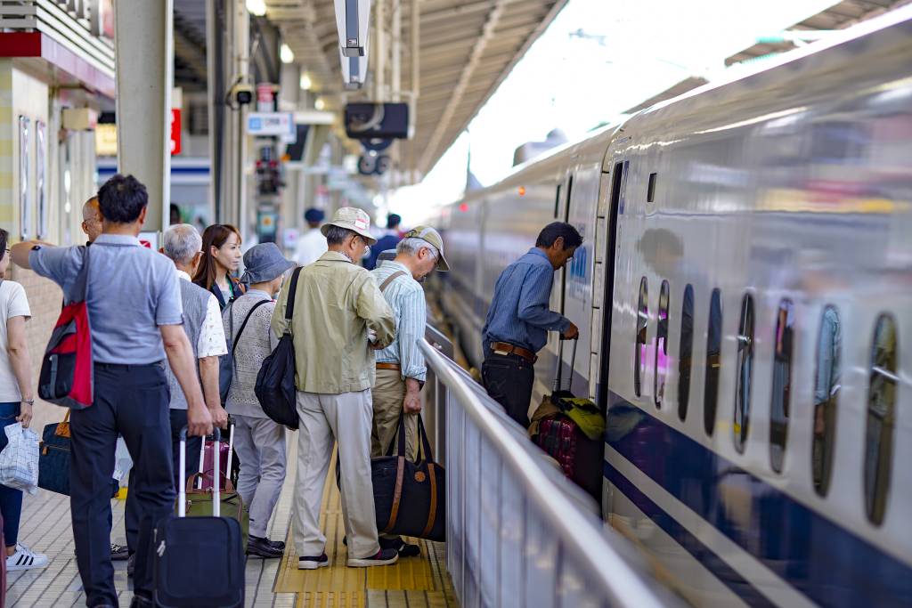 Shinkansen luggage