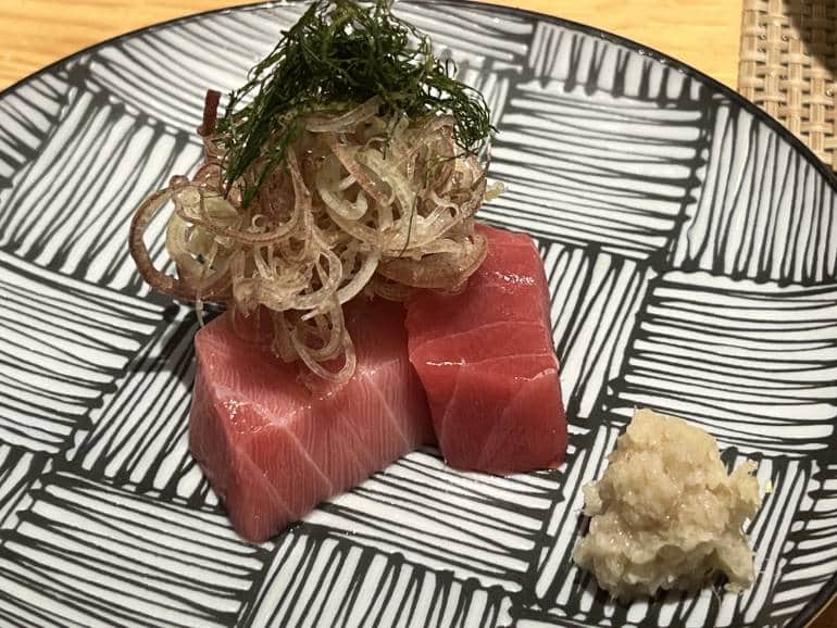 Bluefin Tuna Sashimi