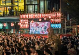 Festival Bon Odori di Kanda Shrine Tokyo