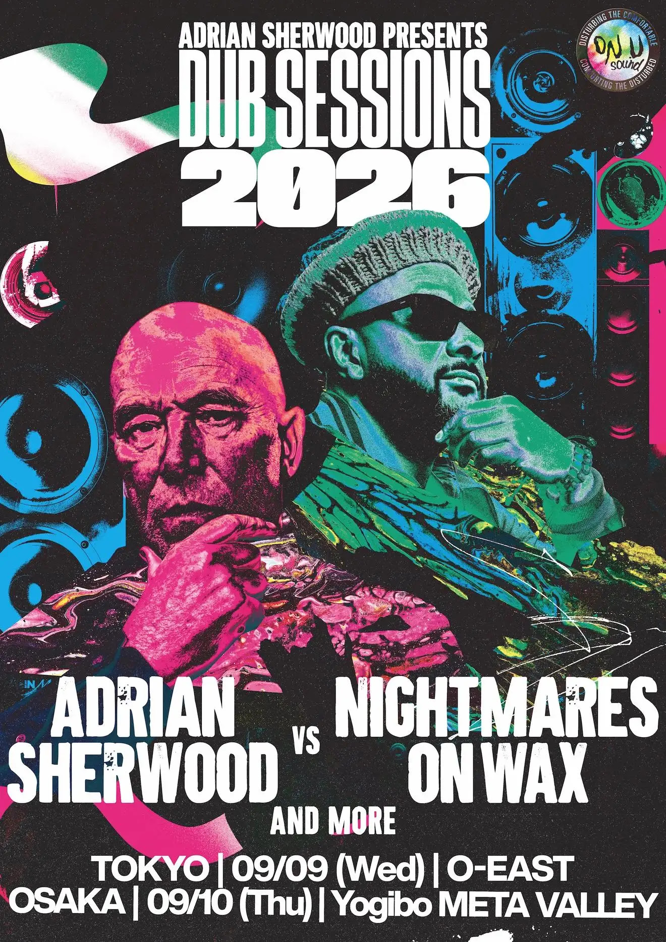 Adrian Sherwood Presents Dub Sessions 2026 — Tokyo, Sep 9, 2026