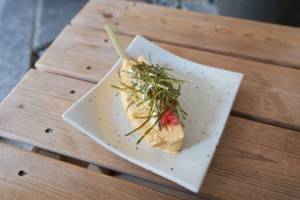 Mentaiko Omelette on Stick (Ebisu-an)