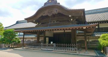 Close up of Honmaru Goten (Kawagoe Castle)