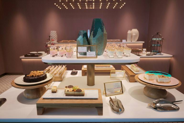 Dessert buffet at Pacific Table 