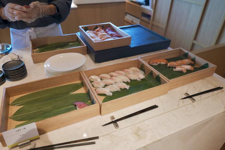 Sushi stand at The Westin Yokohama