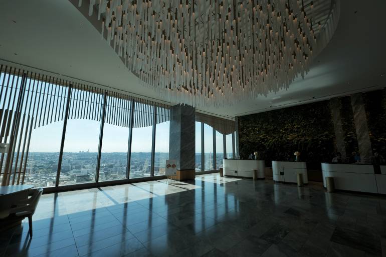 Lobby at The Westin Yokohama