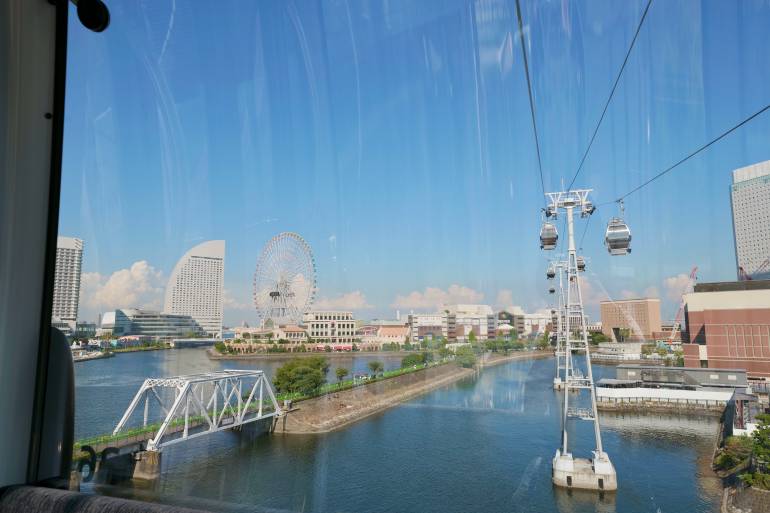 Inside Yokohama Air Cabin