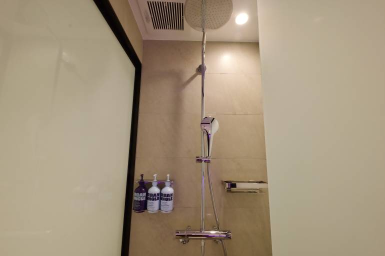 Rain Shower in YOTEL 