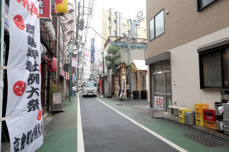 oimachi streetscape in oct 2025