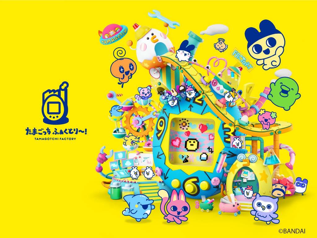 tamagotchi factory opening announcement main visual