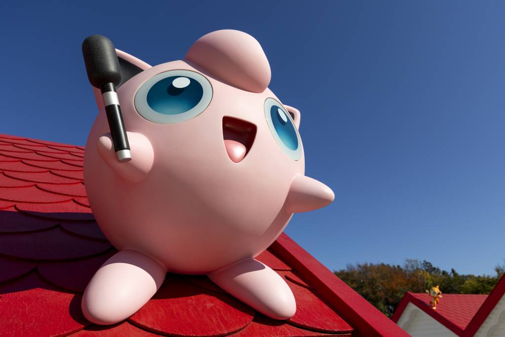 Jigglypuff at PokePark Kanto in Japan